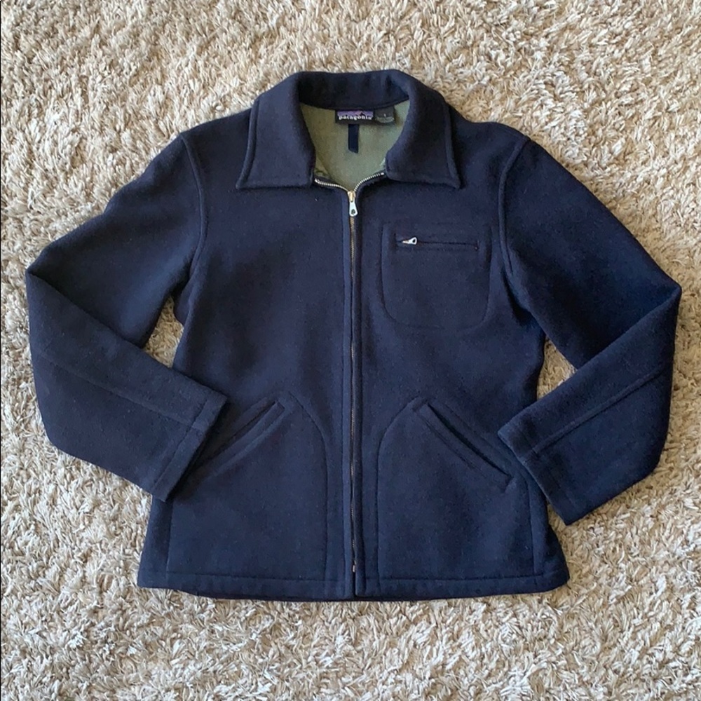 PATAGONIA Women’s 100% Wool Navy Jacket